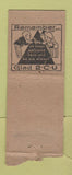 Matchbook Cover - George's Courts Midland TX WEAR BOBTAIL