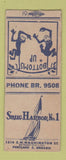 Matchbook Cover - Snug Harbor No 1 Portland OR BOBTAIL