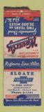 Matchbook Cover - Sloate Chevrolet Hartford CT WEAR BOBTAIL