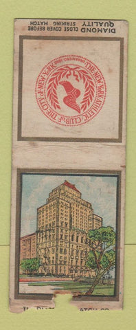 Matchbook Cover - Athletic Club of New York City DQ BOBTAIL