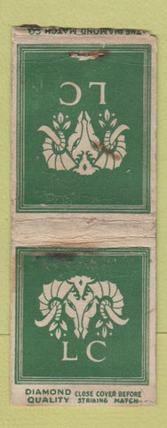 Matchbook Cover - LC Club? DQ WEAR BOBTAIL