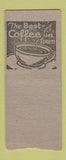 Matchbook Cover - Nifty Cafe Hot Springs SD BOBTAIL
