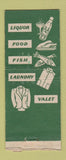 Matchbook Cover - Nueces Hotel Corpus Christi TX BOBTAIL