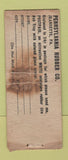 Matchbook Cover - Jacob Federal Pennsylvania Tires York PA WORN BOBTAIL