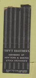 Matchbook Cover - Tifft Brothers Investments DQ WEAR BOBTAIL