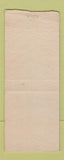 Matchbook Cover - Ruppert's Pharmacy Drug Lincoln NE BOBTAIL