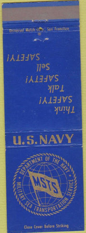 Matchbook Cover - United States Navy