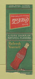 Matchbook Cover - Coca Cola Soda DQ BOBTAIL