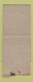 Matchbook Cover - Coca Cola Soda DQ BOBTAIL