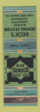 Matchbook Cover - Beck's Sunoco oil gas York New Salem PA WEAR