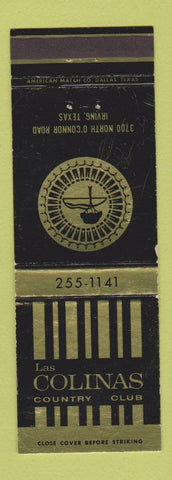 Matchbook Cover - Las Colinas Country Club Irving TX