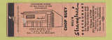 Matchbook Cover - Bill's Shanghai Restaurant San Jose CA WEAR