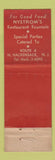 Matchbook Cover - Nystrom's North Hackensack NJ WEAR