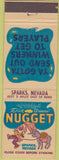 Matchbook Cover - Dick Graves' Nugget Sparks NV Casino
