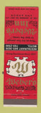 Matchbook Cover - Weber's Inn Ann Arbor MI