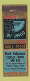 Matchbook Cover - Mark Helgerson Cocktail Bar ADVANCE