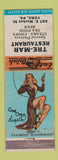 Matchbook Cover - Tre Mar Restaurant York PA pinup