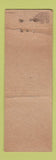 Matchbook Cover - Coal and Coke Fuel Edwin Demarest Tenafly NJ
