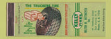 Matchbook Cover - Kelly Tires Milton Wittmeyer East Aurora NY