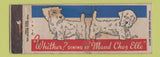 Matchbook Cover - Maud Chez Elle New York City dogs WEAR