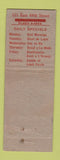 Matchbook Cover - Maud Chez Elle New York City dogs WEAR