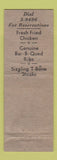 Matchbook Cover - Jigg's Des Moines IA