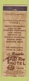 Matchbook Cover - Rancho Del Rey Motel Oakland CA WORN