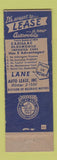 Matchbook Cover - Belgrave Oldsmobile Jaguar Mercedes Benz Great Neck LI NY WEAR