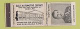 Matchbook Cover - Ellis Auto Service York PA