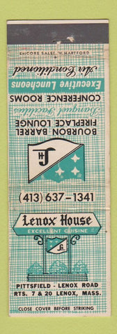 Matchbook Cover - Lrnoc Houdr Lrnoc MS