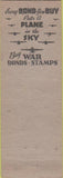 Matchbook Cover - Percy's Pharmacy McKeesport PA WWII WEAR