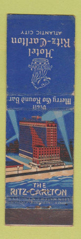 Matchbook Cover - Hotel Ritz Carlton Atlantic City NJ Lion Canada 1929