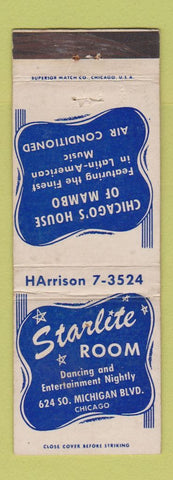 Matchbook Cover - Sarlite Room Mambo Chicago IL