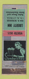Matchbook Cover - Liberty Inn Chicago IL ADVANCE girlie