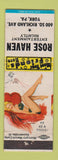 Matchbook Cover - Rose Haven York PA pinup WEAR