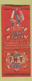 Matchbook Cover - TNT Popcorn Lawrence KS BOBTAIL