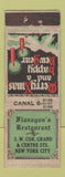 Matchbook Cover - Flanagan's Restaurant New York City Christmas Federal WEAR