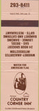 Matchbook Cover - New Shanghai Cafe Fresno CA SAMPLE