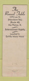 Matchbook Cover - The Round Table girlie Des Plaines IL