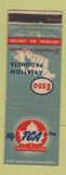 Matchbook Cover - TCA Airlines Esso oil gas WEAR