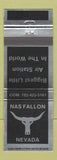 Matchbook Cover - NAS Fallon Air Station NV