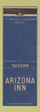 Matchbook Cover - Arizona Inn Tucson AZ
