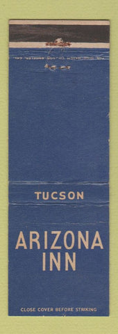 Matchbook Cover - Arizona Inn Tucson AZ
