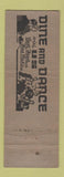Matchbook Cover - The Chimes Paramus NJ