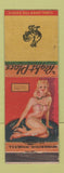Matchbook Cover - Clubs pinup