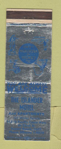 Matchbook Cover - The Islander Motel Sunset Beach CA WEAR