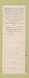 Matchbook Cover - The Islander Motel Sunset Beach CA WEAR