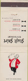 Matchbook Cover - Stuft Shirt Restaurant Pasadena Newport Beach CA