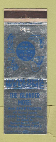 Matchbook Cover - Islander Motel Sunset Beach CA
