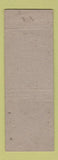 Matchbook Cover - Ben Stubblefield for State Senator